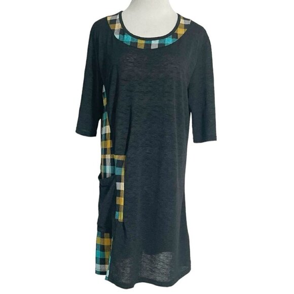 DAMEE Inc  OS One Size  Top Blouse Boho Lagenlook - Picture 1 of 6